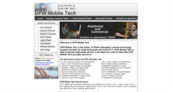 Desktop Screenshot of dfwmobiletech.com